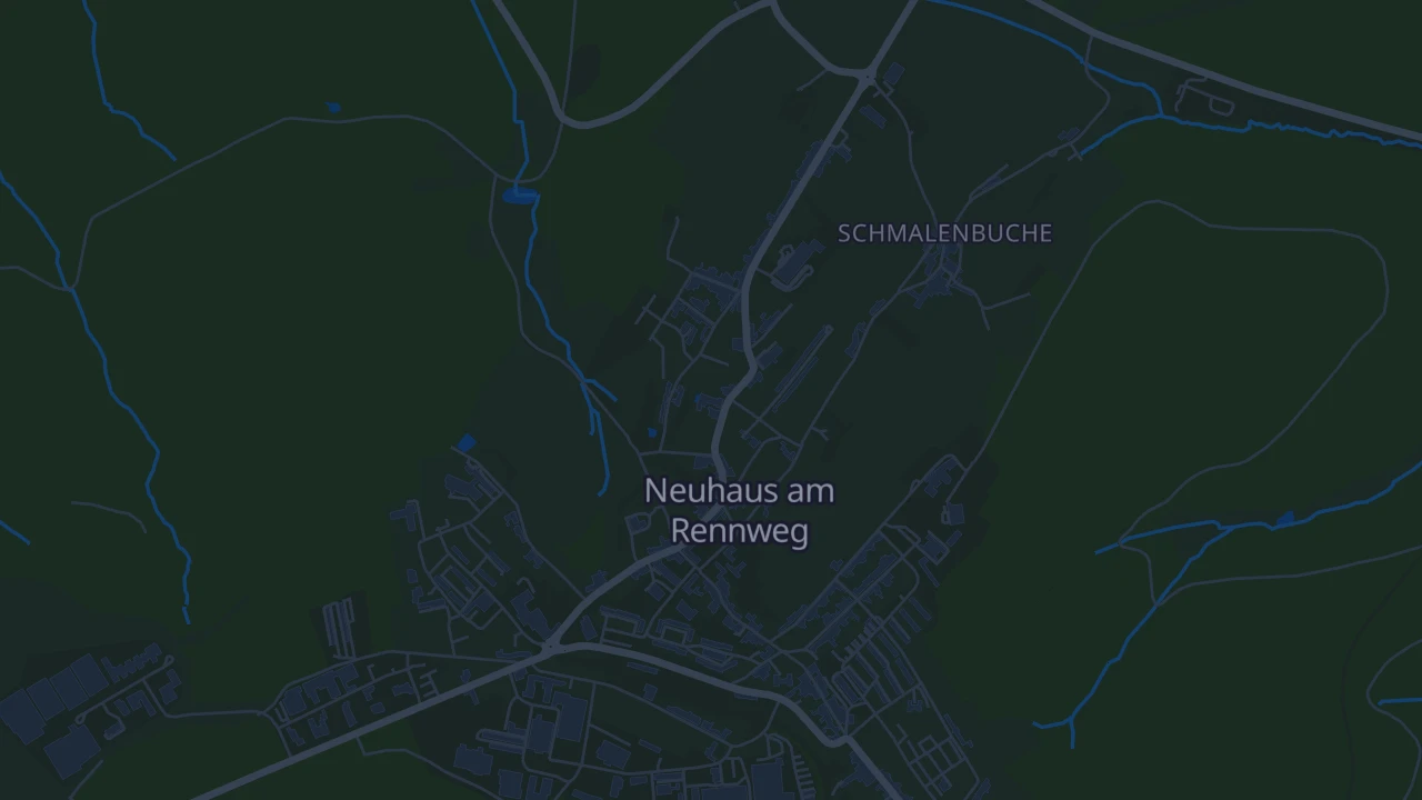 Karte von Neuhaus am rennweg
