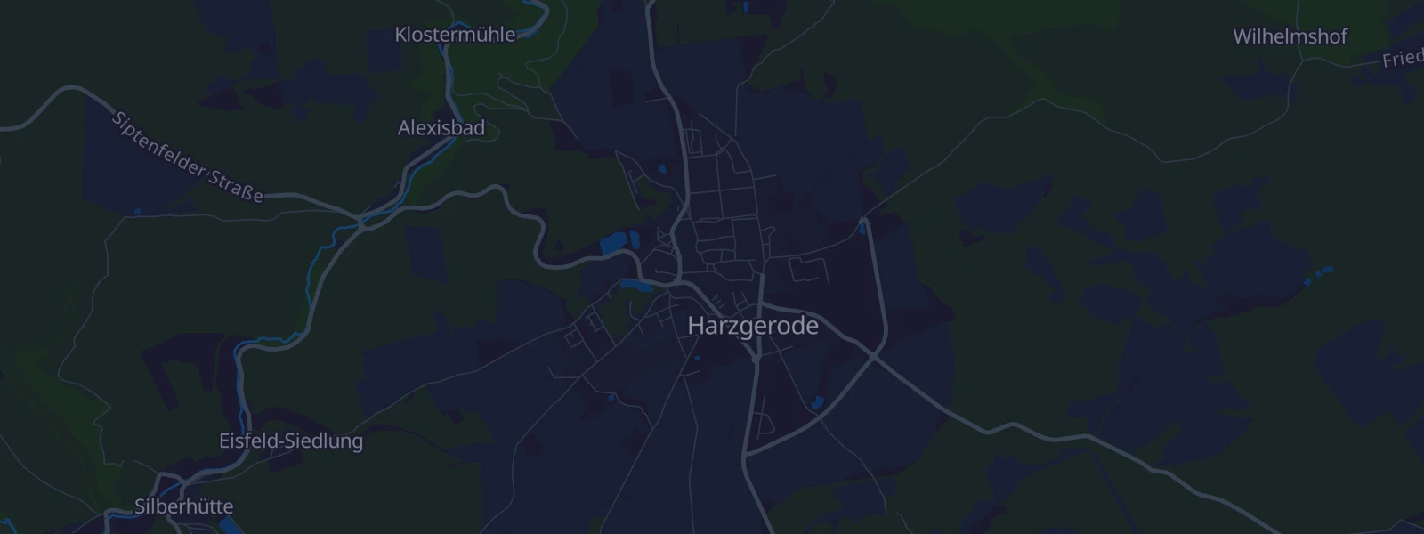 Karte von Harzgerode