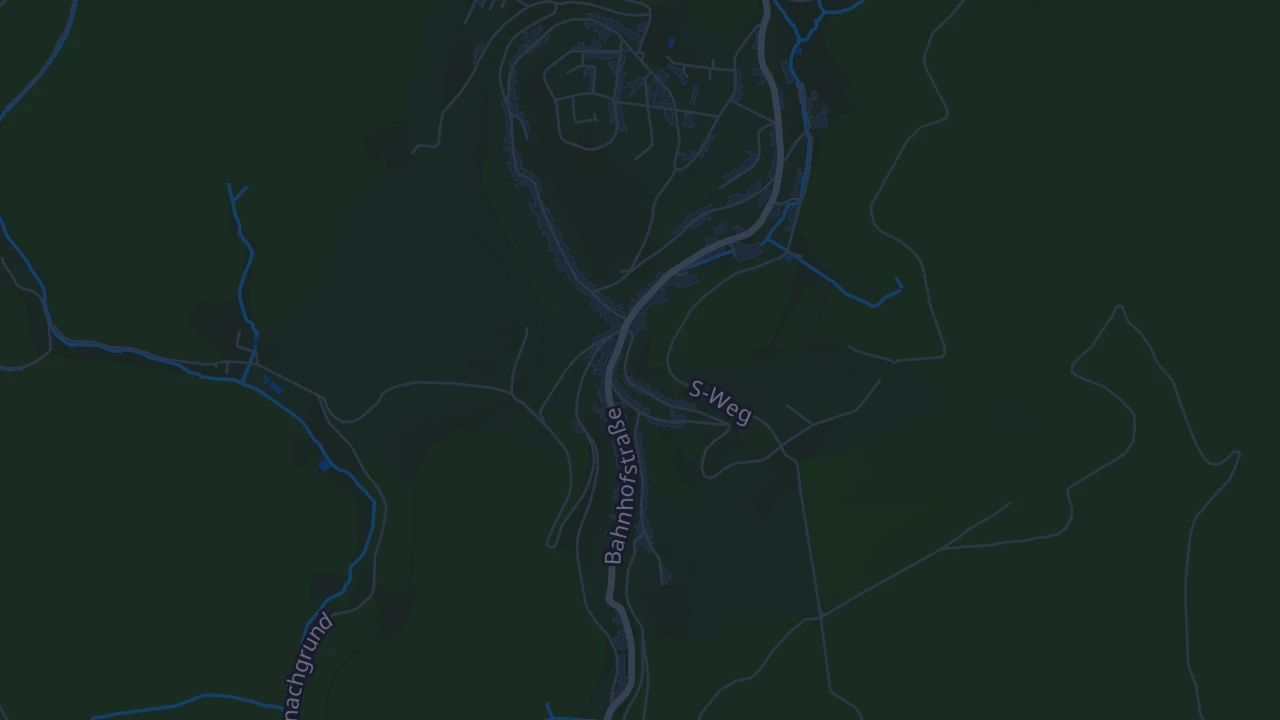 Karte von Lauscha