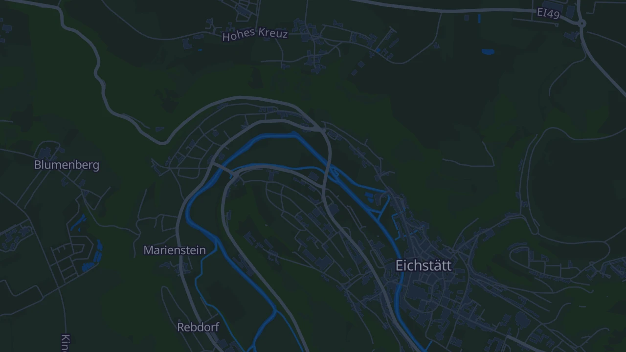 Karte von Eichstätt
