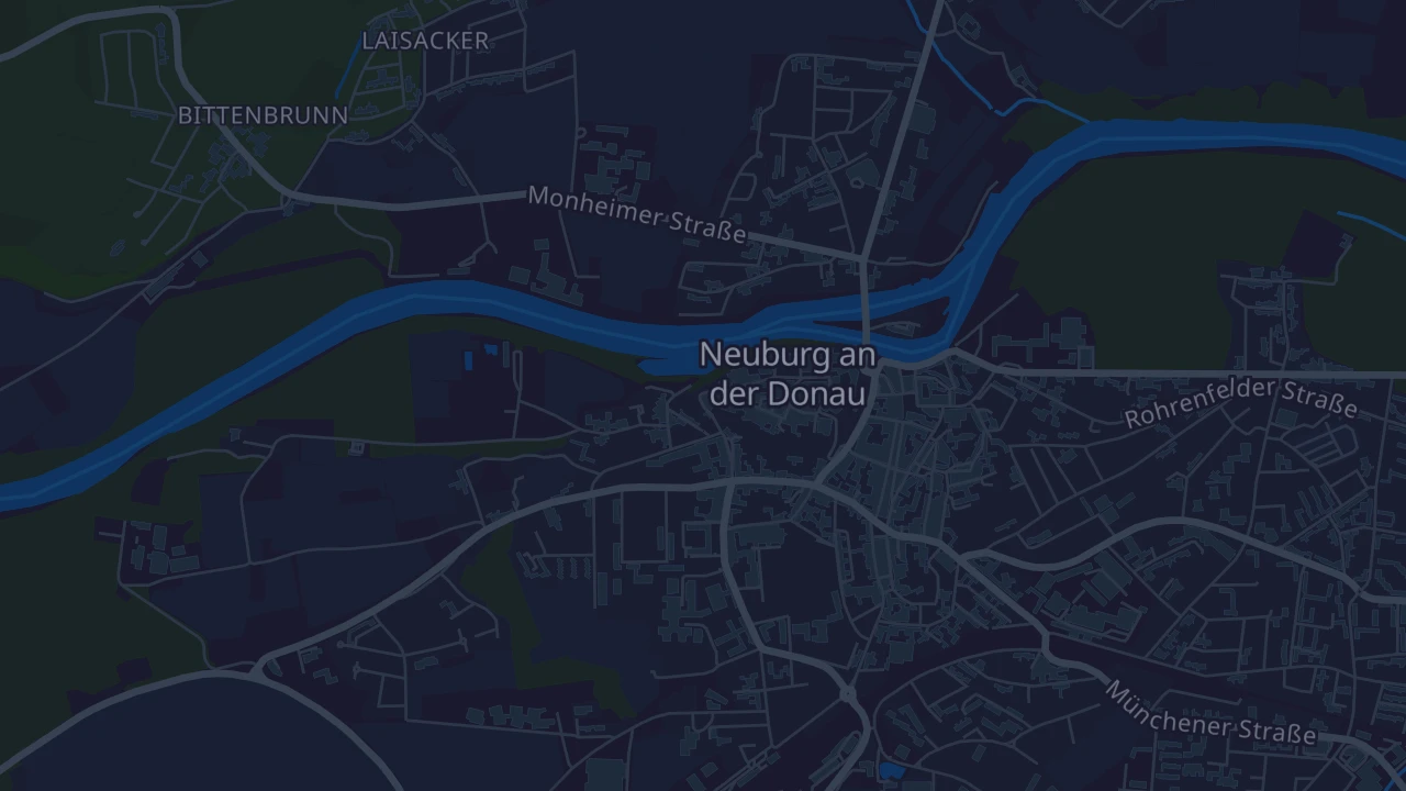 Karte von Neuburg a.d.Donau