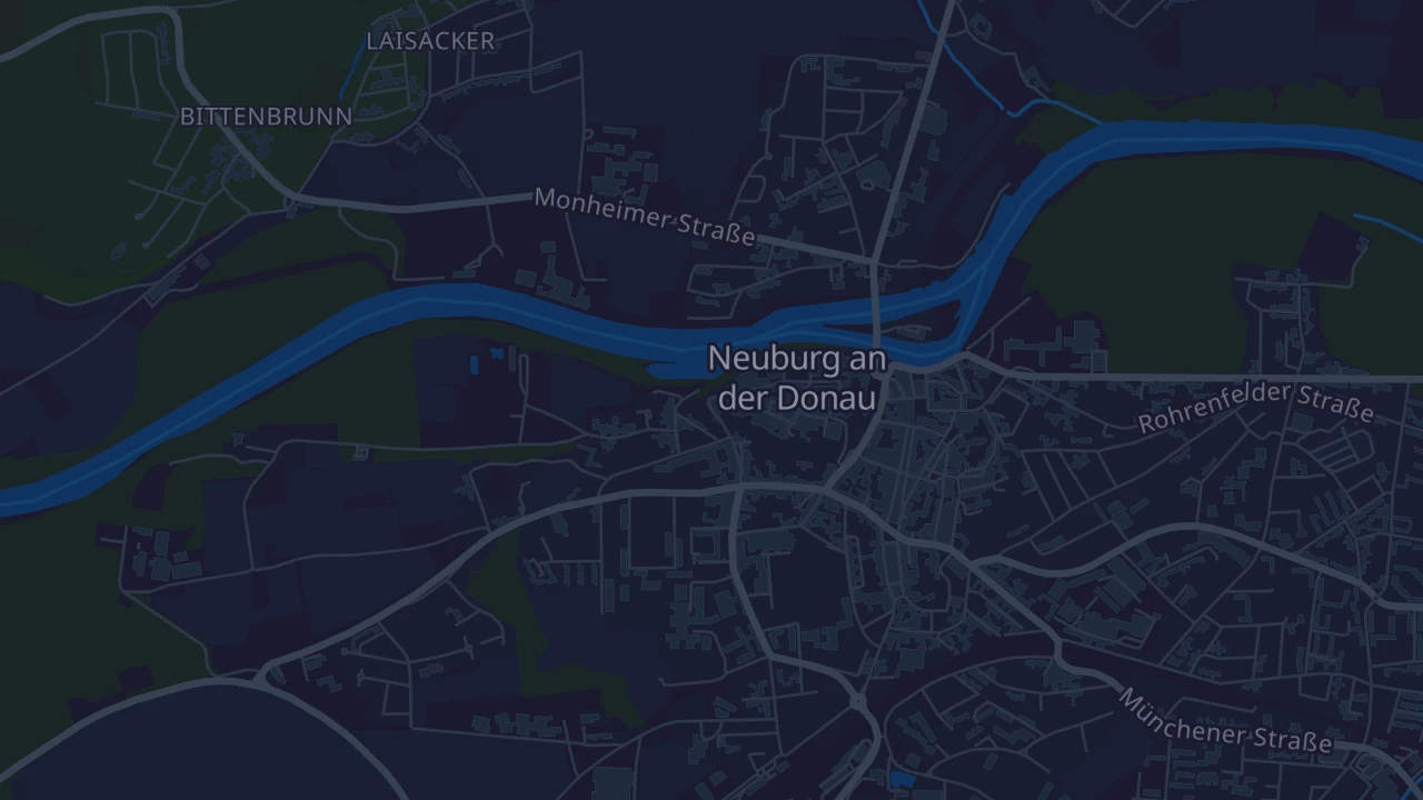 Karte von Neuburg a.d.Donau