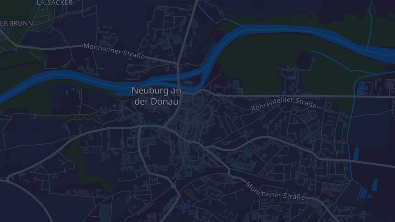Karte von Neuburg a.d.Donau