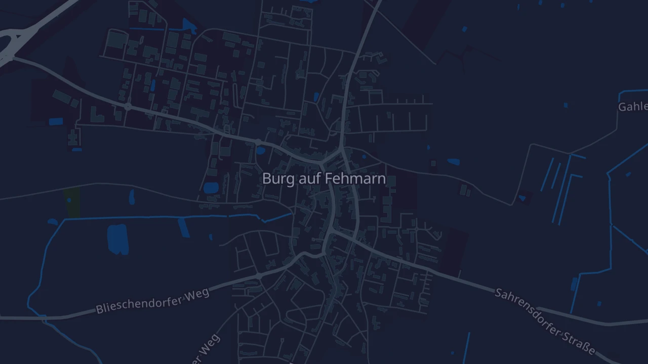 Karte von Fehmarn