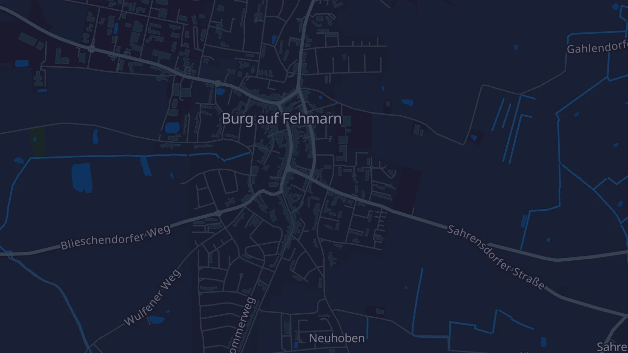 Karte von Fehmarn