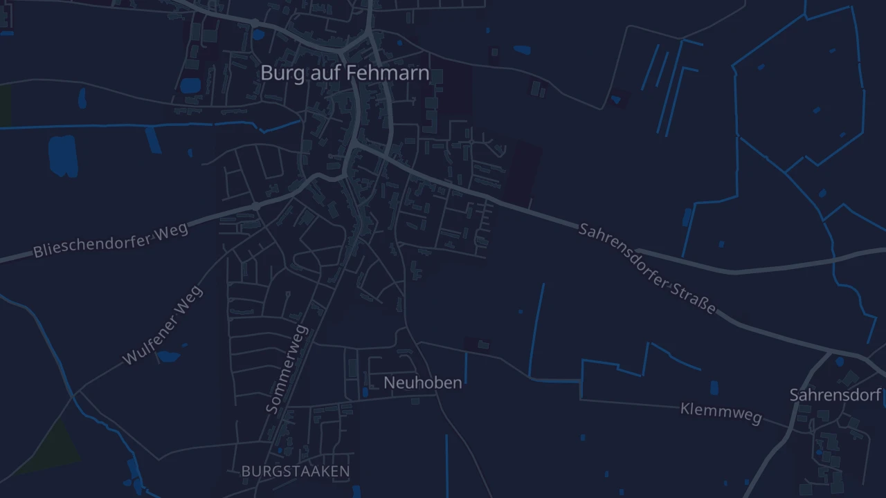 Karte von Fehmarn