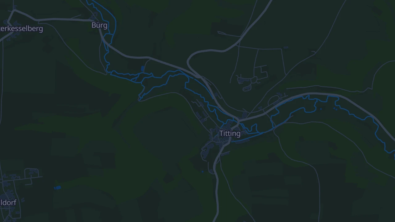 Karte von Titting