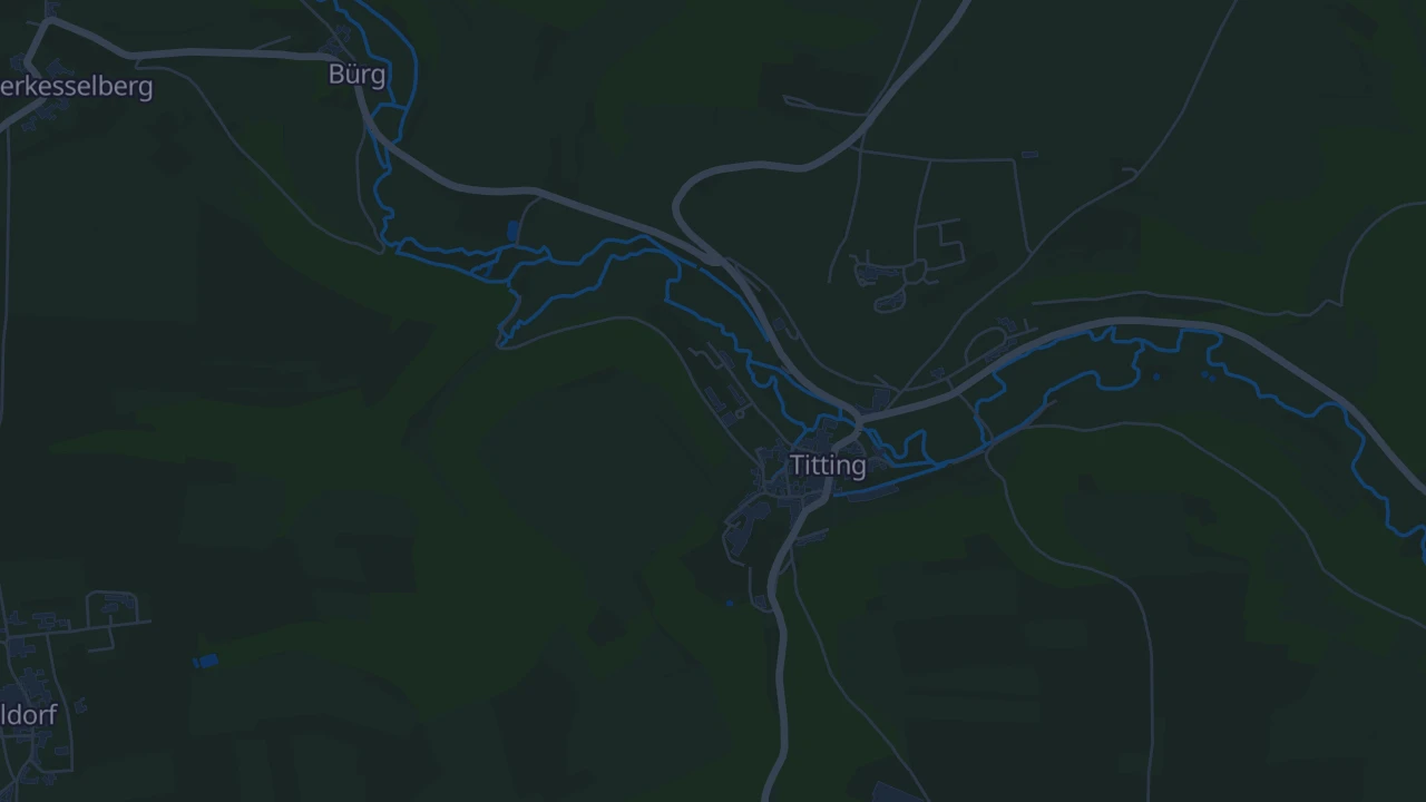 Karte von Titting