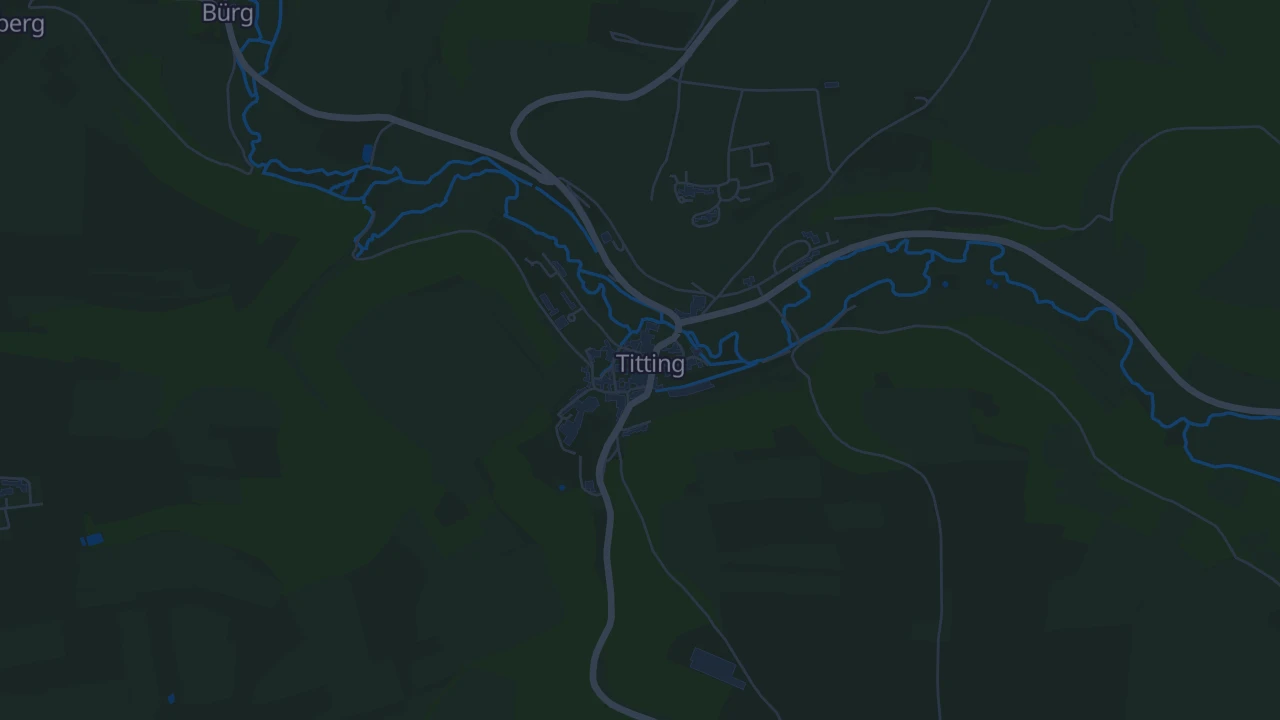 Karte von Titting