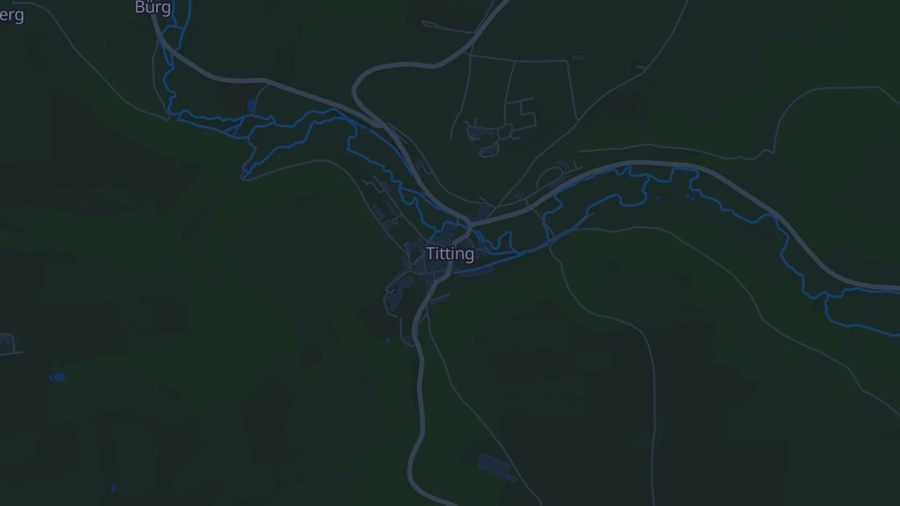 Karte von Titting