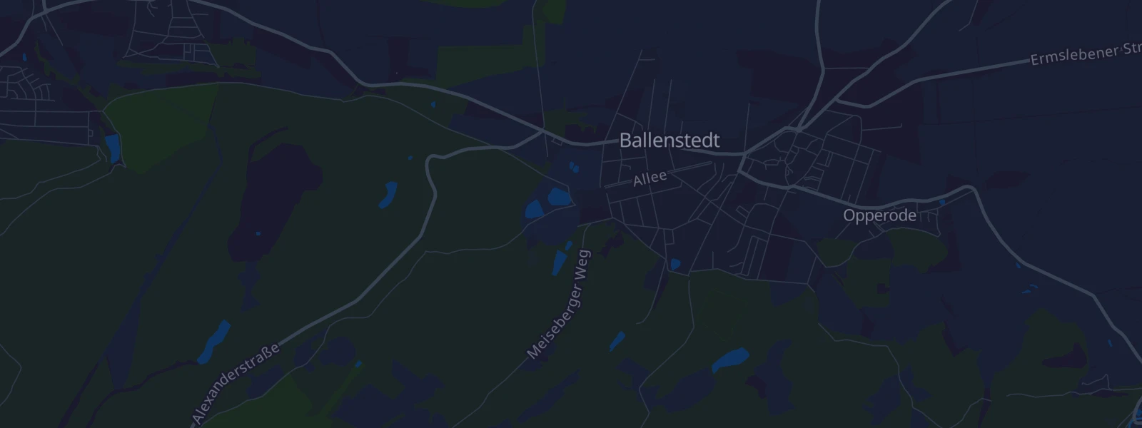 Karte von Ballenstedt