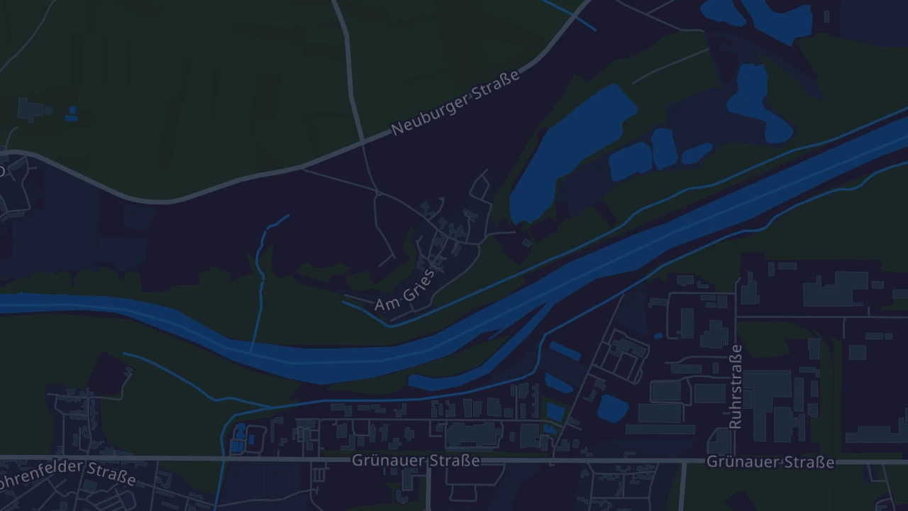 Karte von Neuburg an der Donau