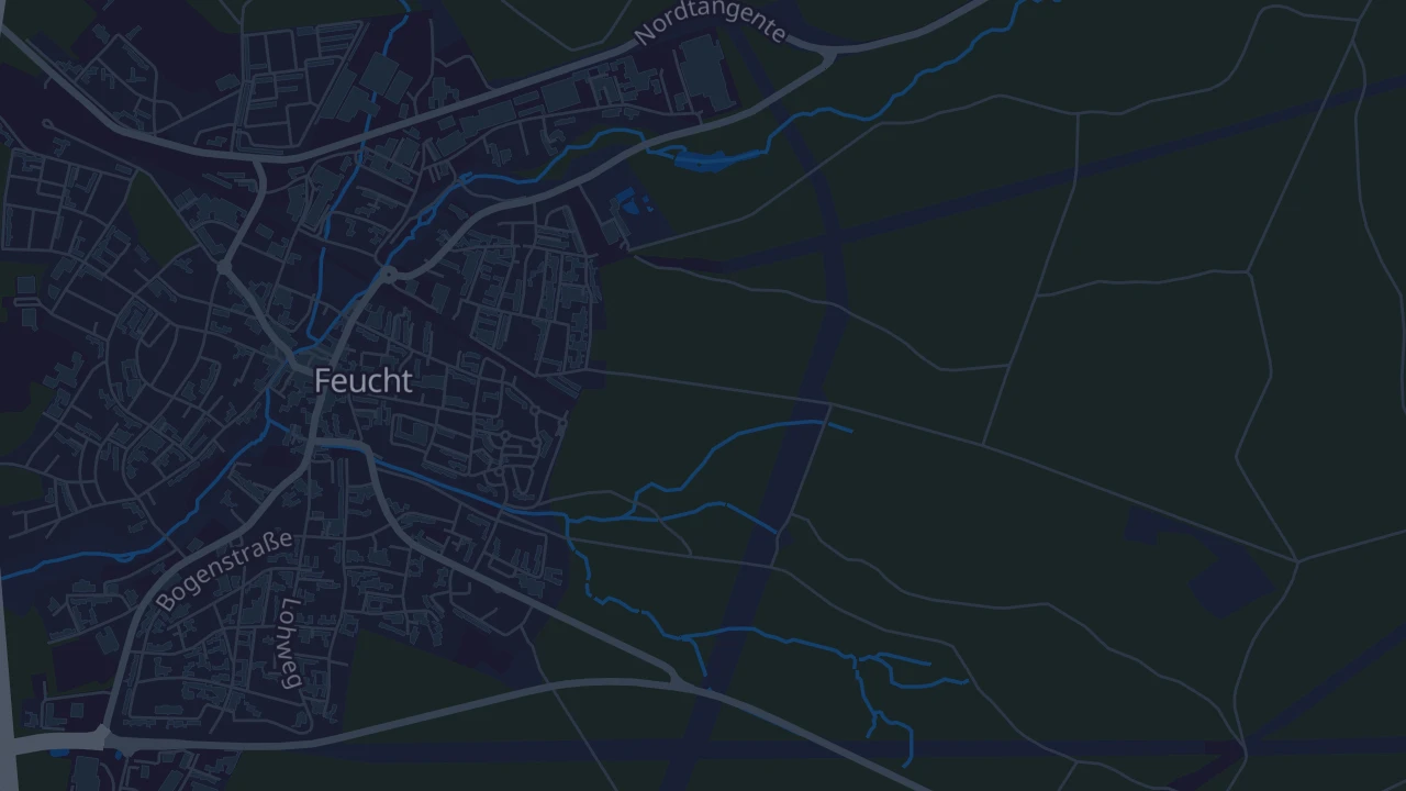 Karte von Feucht