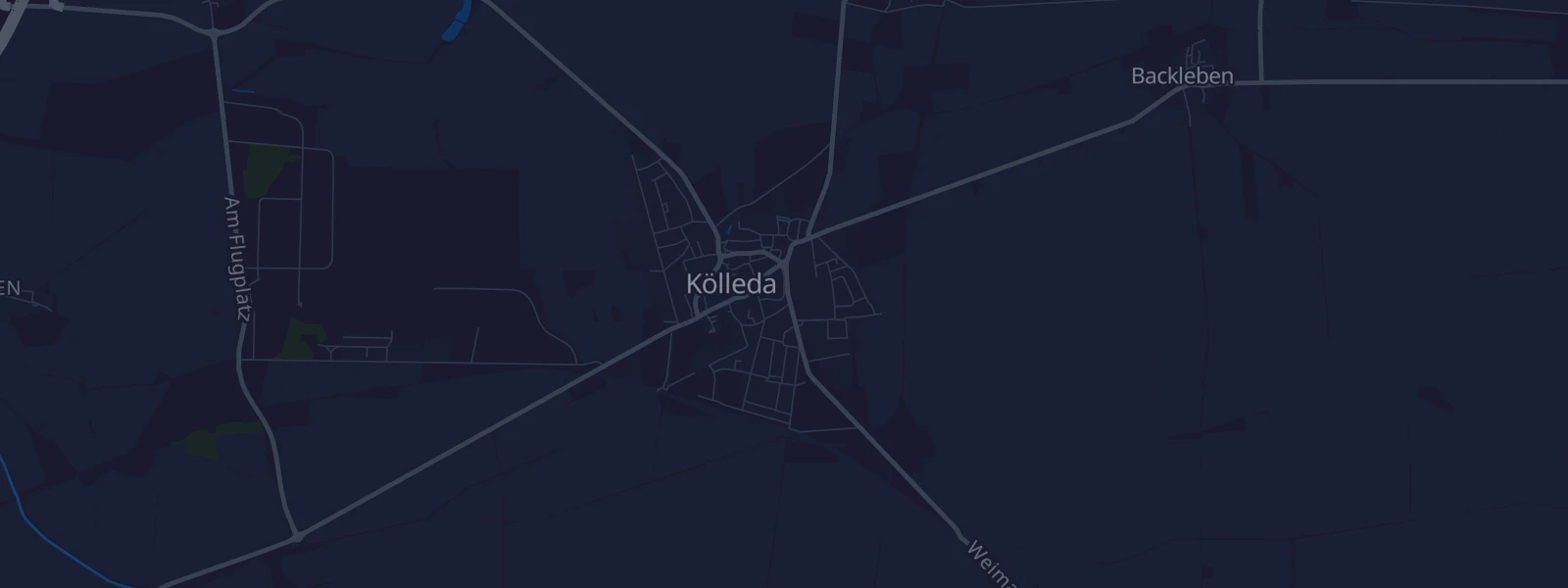 Karte von Kölleda