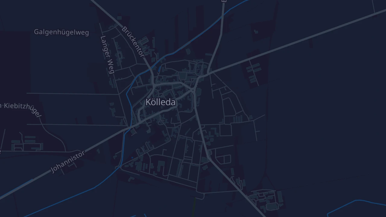 Karte von Kölleda