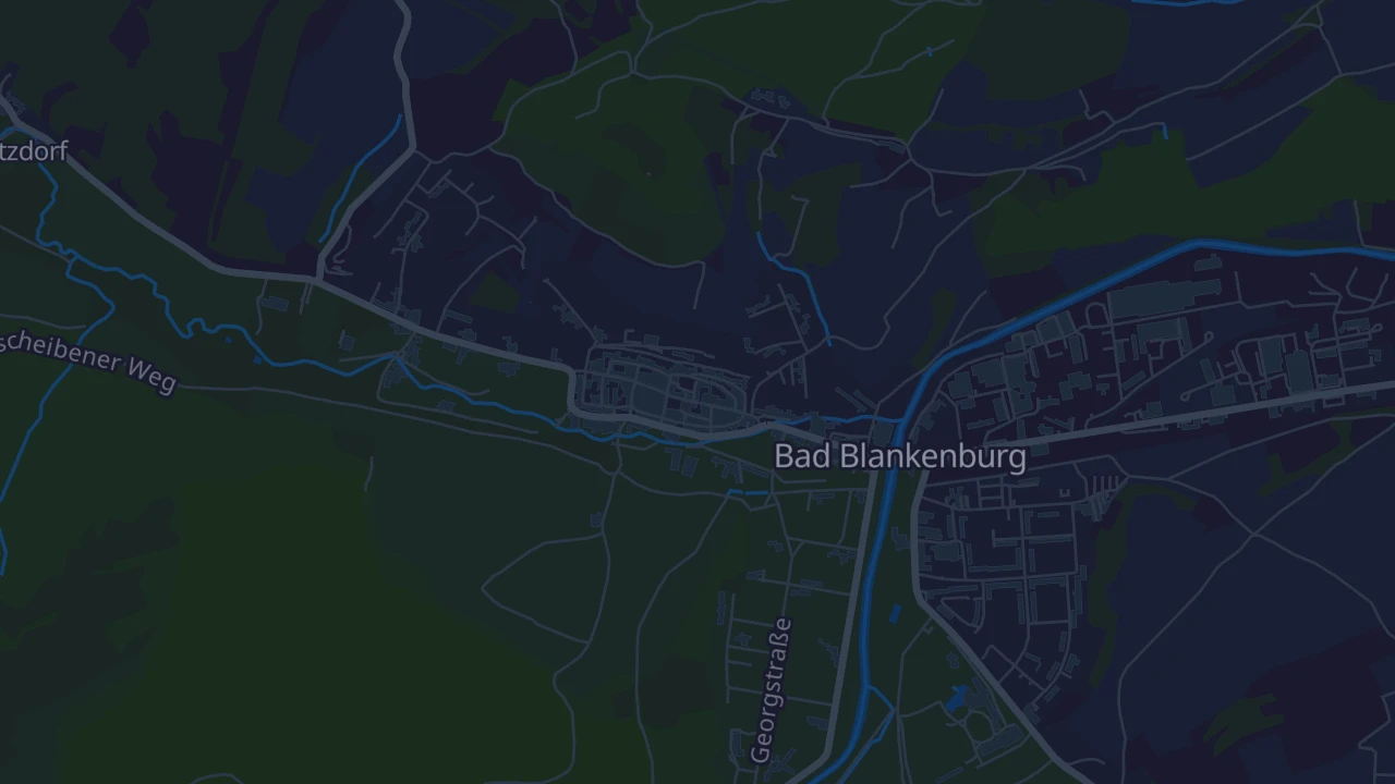 Karte von Bad Blankenburg