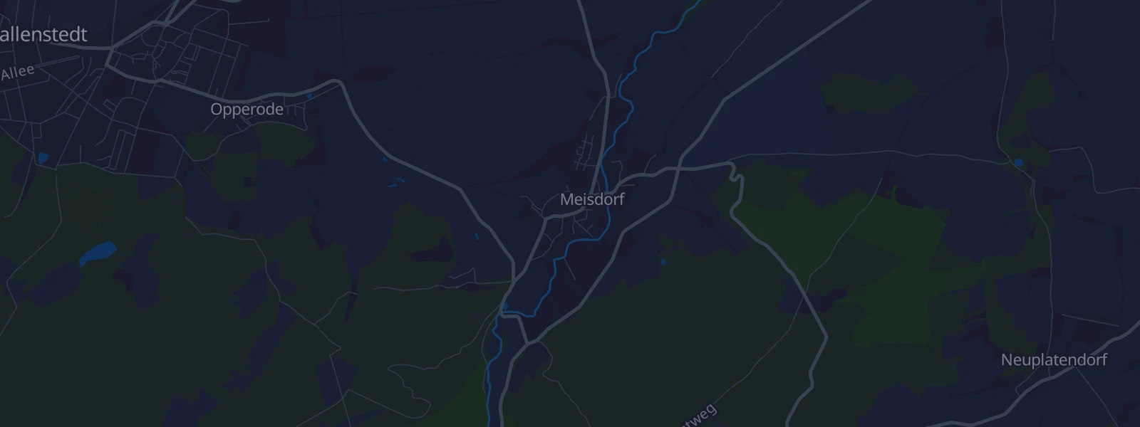 Karte von Falkenstein/Harz OT Meisdorf