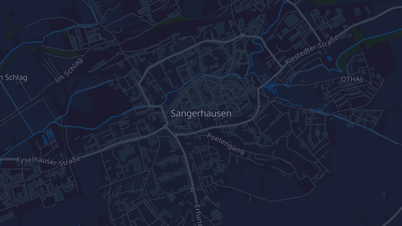 Karte von Sangerhausen