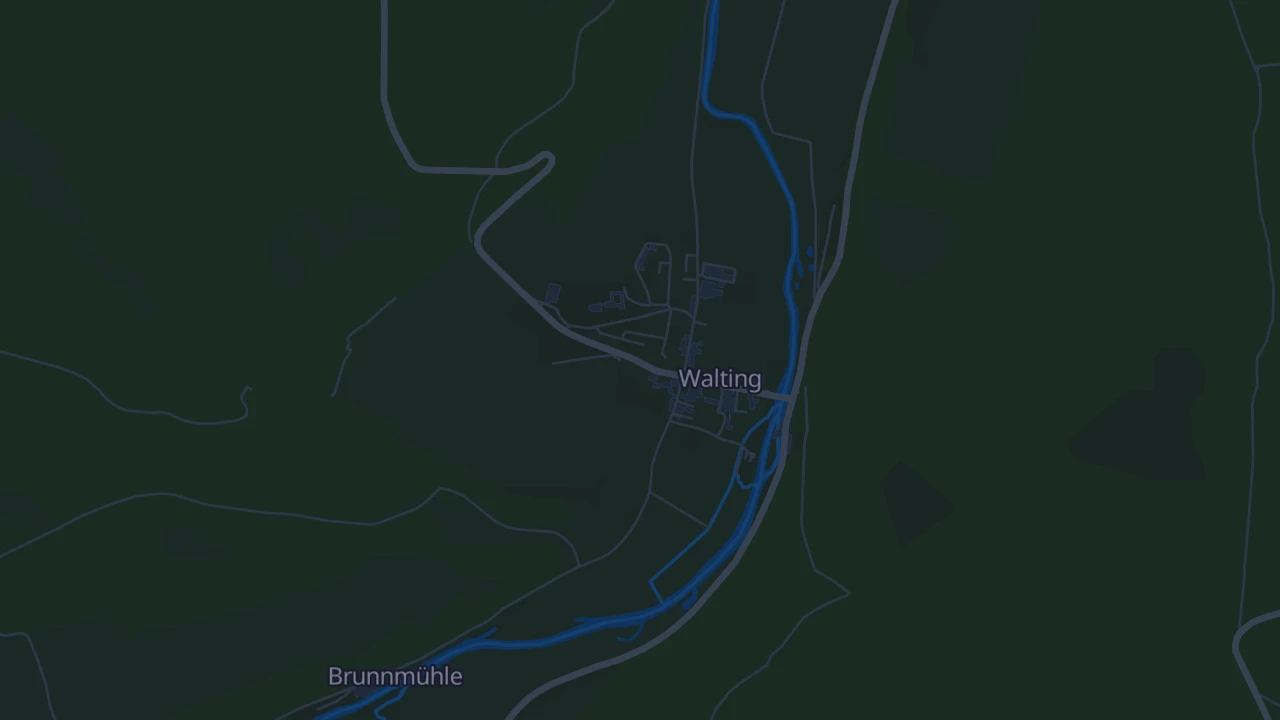 Karte von Walting