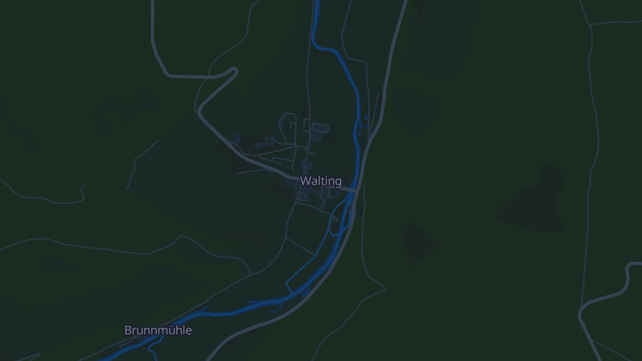 Karte von Walting