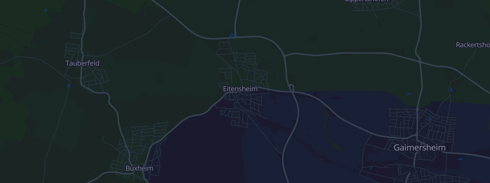 Karte von Eitensheim