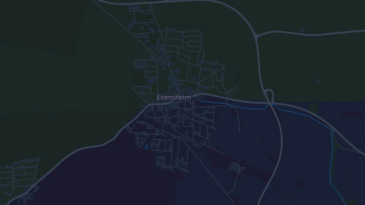 Karte von Eitensheim
