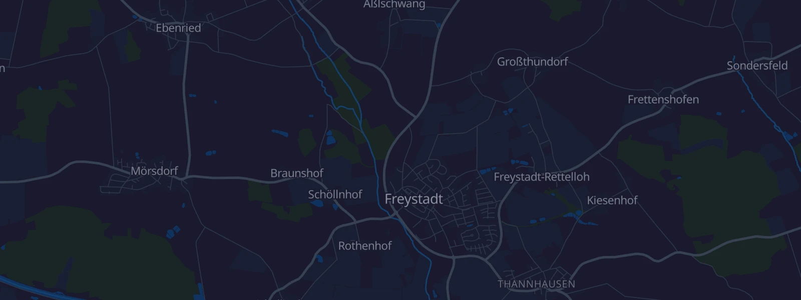 Karte von Freystadt