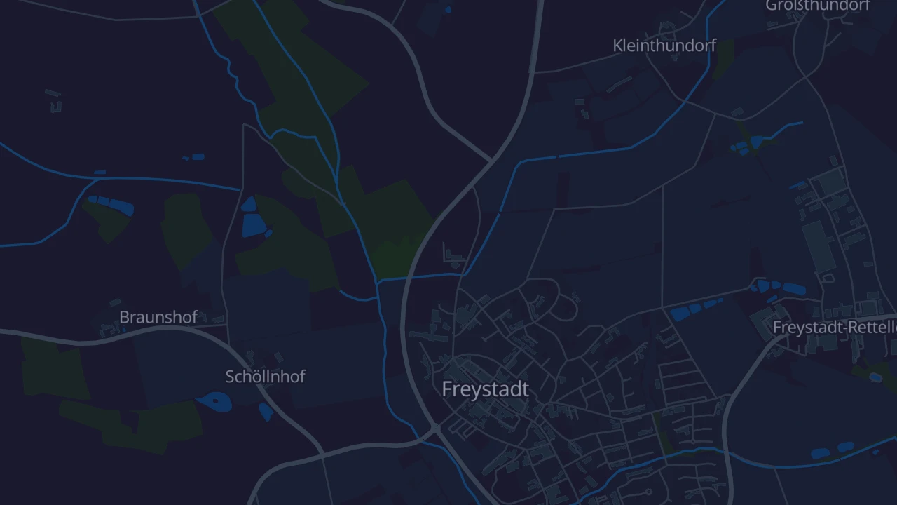 Karte von Freystadt