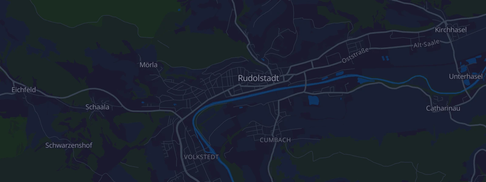 Karte von Rudolstadt