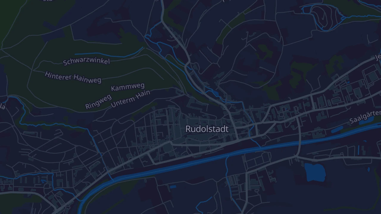 Karte von Rudolstadt