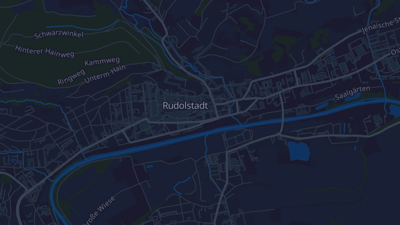 Karte von Rudolstadt