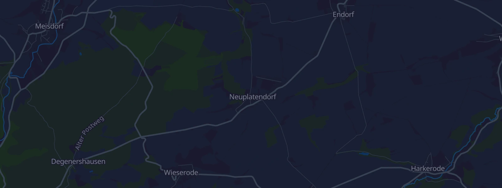 Karte von Falkenstein/Harz OT Meisdorf