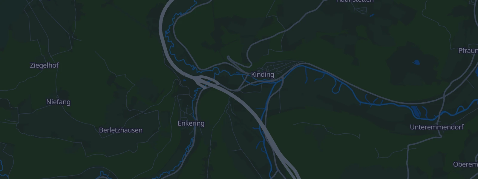Karte von Kinding
