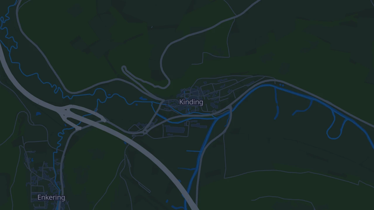 Karte von Kinding