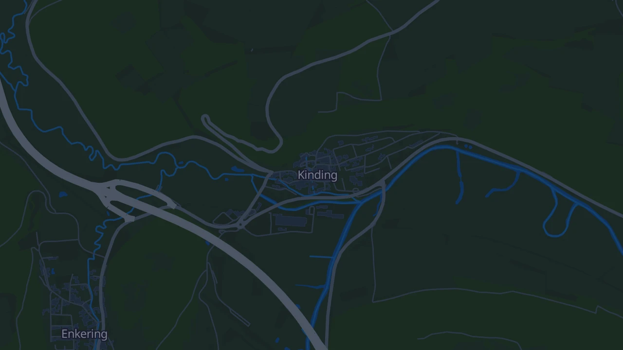 Karte von Kinding
