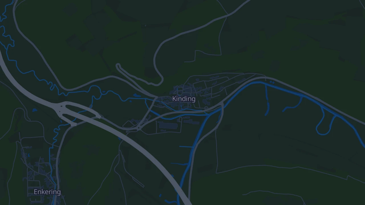 Karte von Kinding