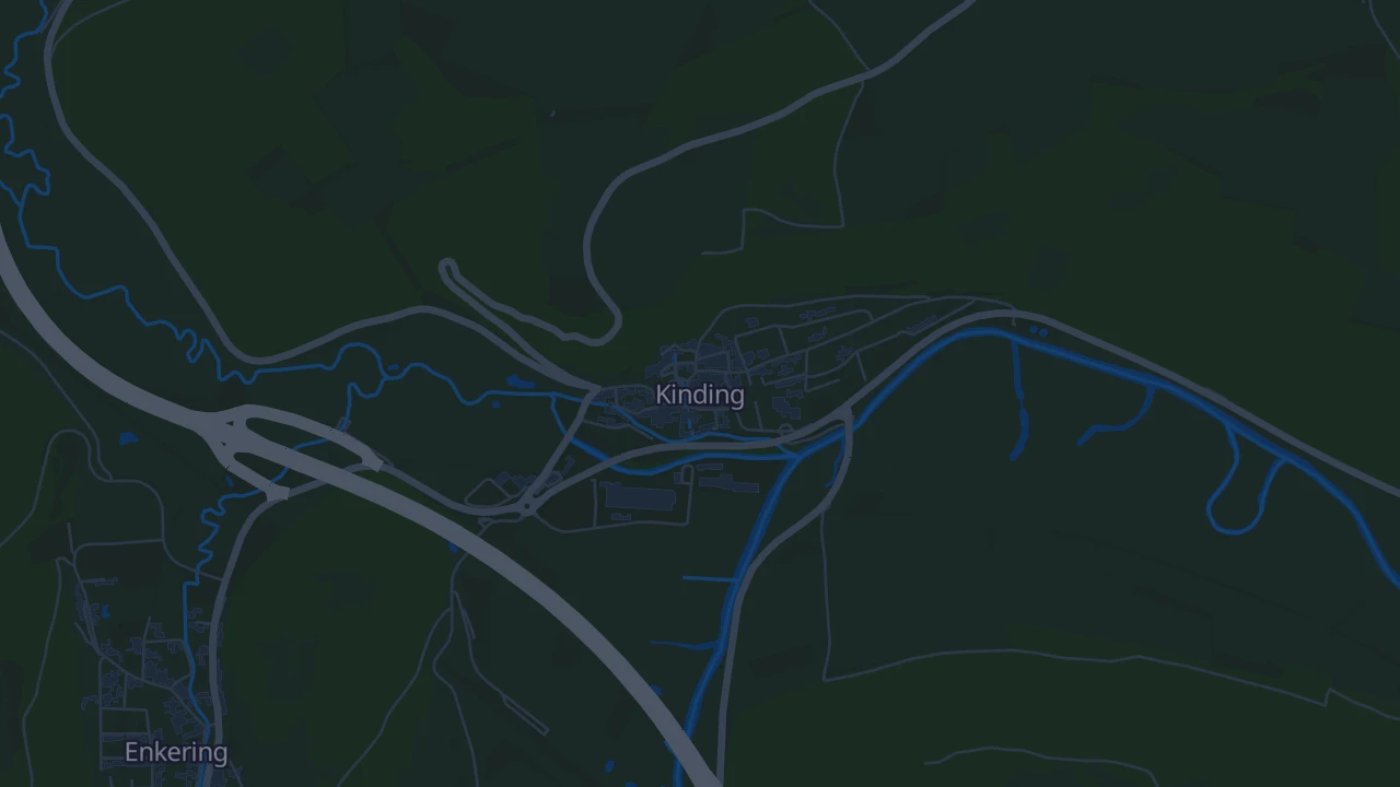 Karte von Kinding