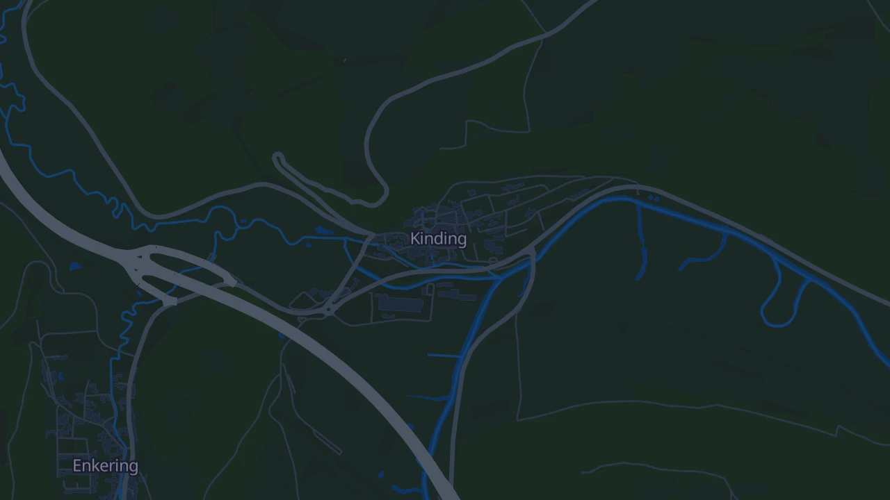 Karte von Kinding