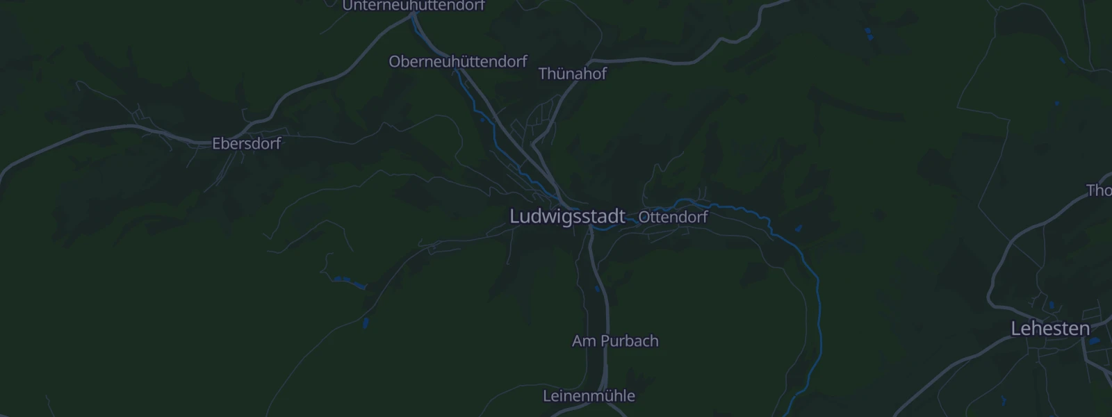 Karte von Ludwigsstadt