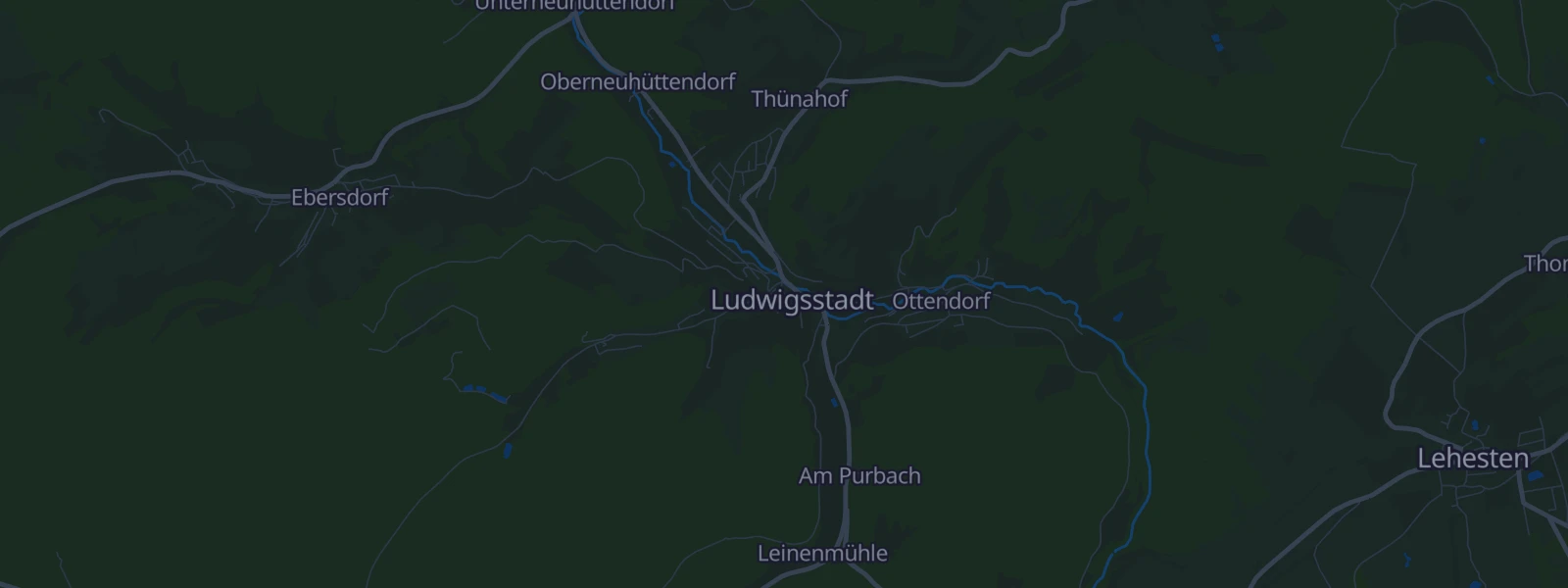 Karte von Ludwigsstadt