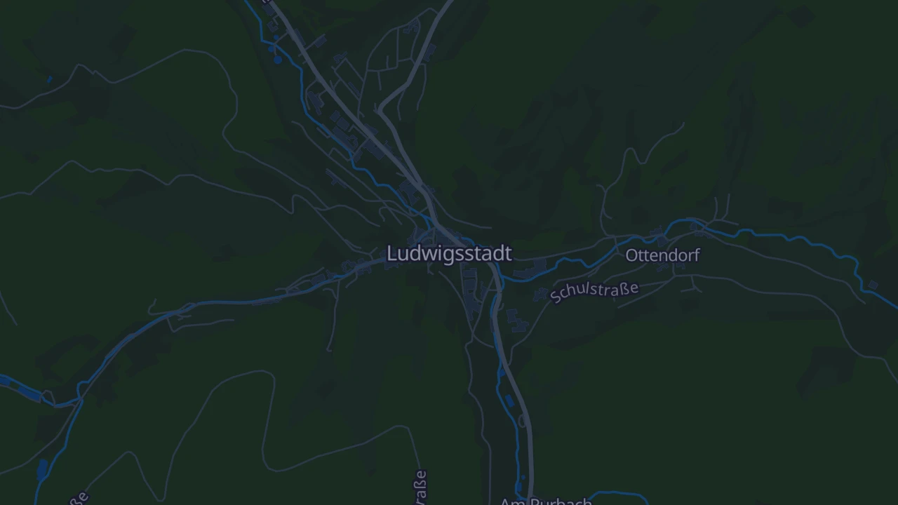 Karte von Ludwigsstadt