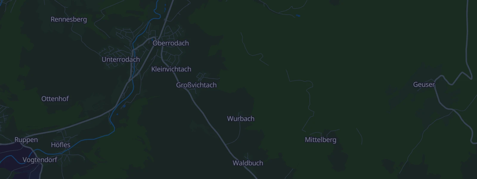 Karte von Marktrodach