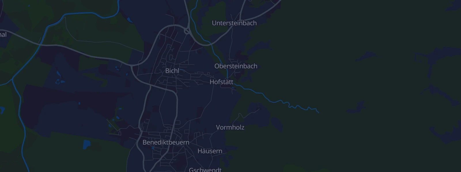 Karte von Bichl