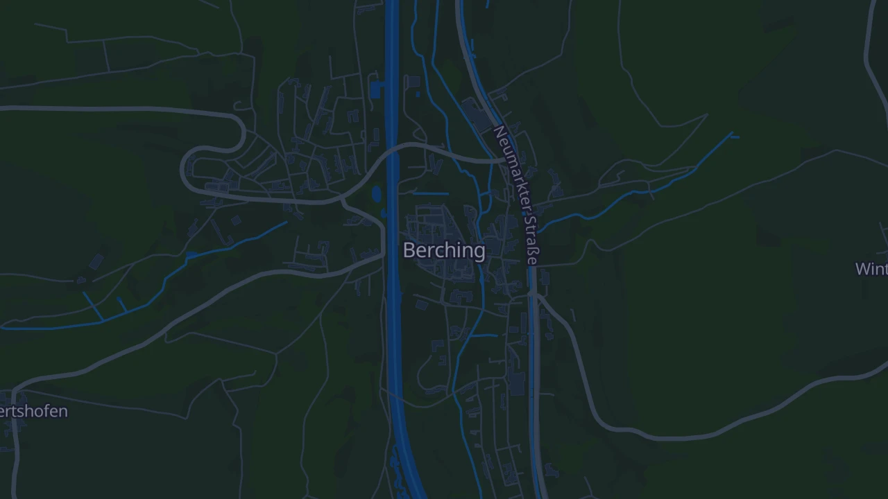 Karte von Berching