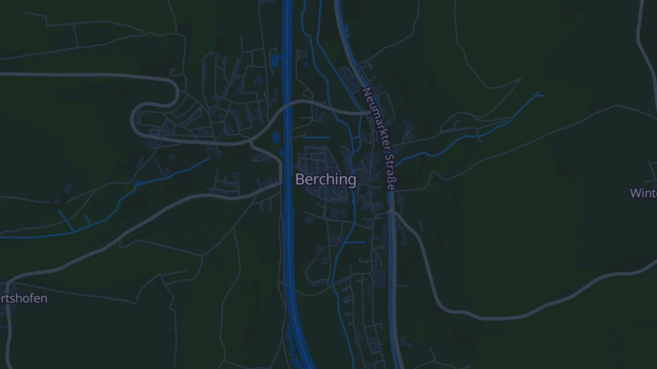 Karte von Berching