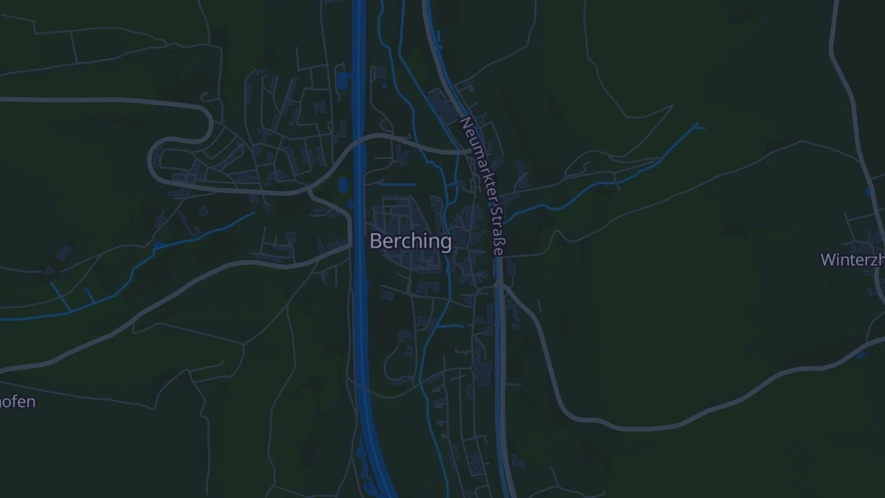 Karte von Berching