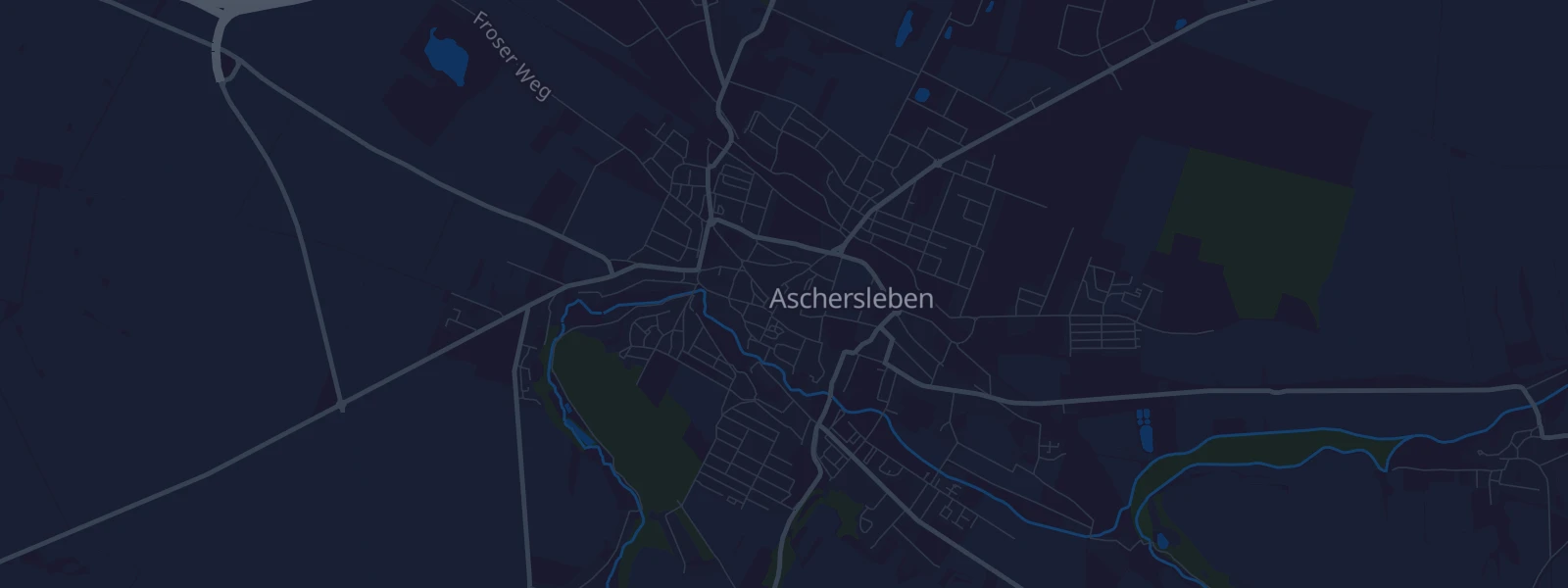 Karte von Aschersleben