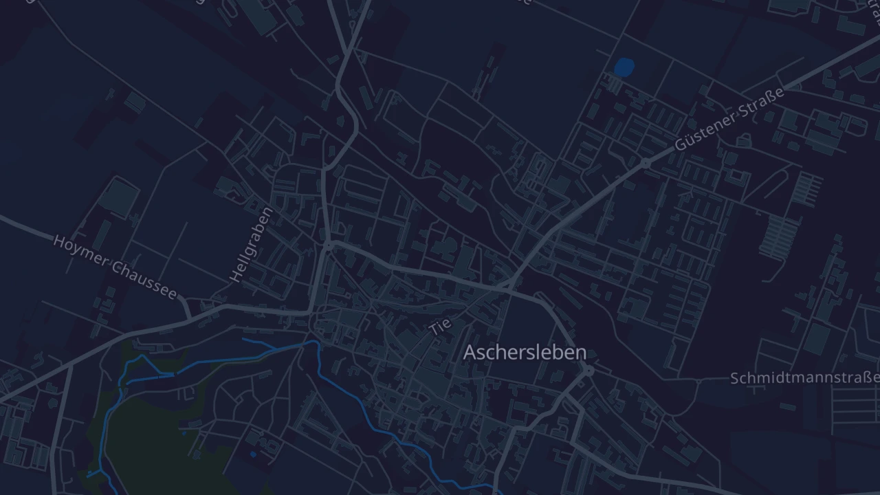 Karte von Aschersleben