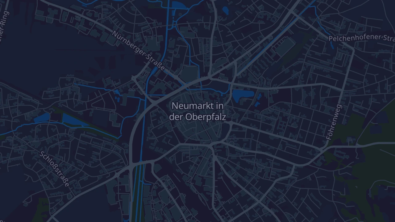 Karte von Neumarkt in der Oberpfalz