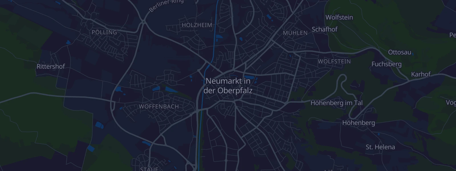 Karte von Neumarkt in der Oberpfalz